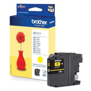 Brother Μελάνι Inkjet LC-121Y Yellow (LC-121Y) (BRO-LC-121Y)Brother Μελάνι Inkjet LC-121Y Yellow (LC-121Y) (BRO-LC-121Y)