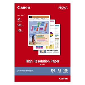 High Resolution Paper CANON A3 106g/m² 100 Φύλλα (1033A005) (CAN-HR-101A3)High Resolution Paper CANON A3 106g/m² 100 Φύλλα (1033A005) (CAN-HR-101A3)
