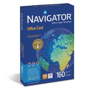 Επαγγελματικό Χαρτί Εκτύπωσης Navigator (Office Card) A4 160g/m² 250 Φύλλα (NVG330968)Επαγγελματικό Χαρτί Εκτύπωσης Navigator (Office Card) A4 160g/m² 250 Φύλλα (NVG330968)