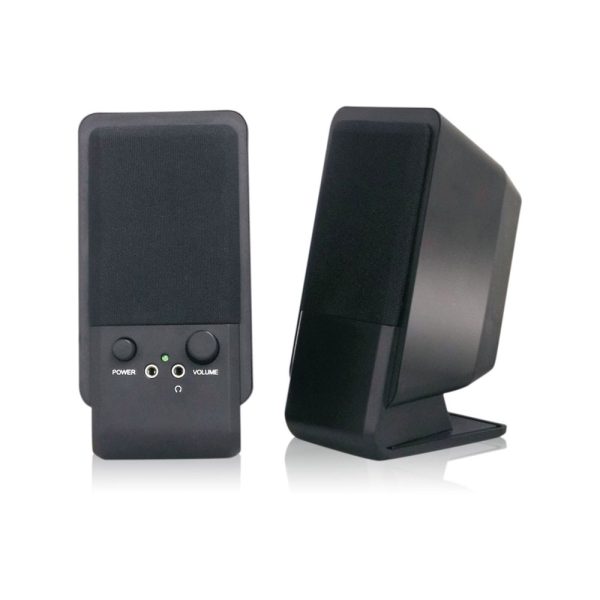 MediaRange Compact desktop Speaker (Black) (MROS352)