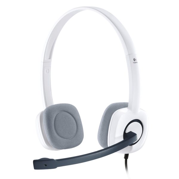 Logitech H150 Headset (Coconut, Wired) (LOGH150COCONUT)