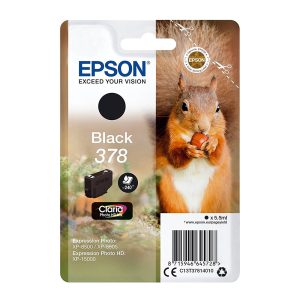 Epson Μελάνι Inkjet 378 Black (C13T37814010) (EPST378140)Epson Μελάνι Inkjet 378 Black (C13T37814010) (EPST378140)