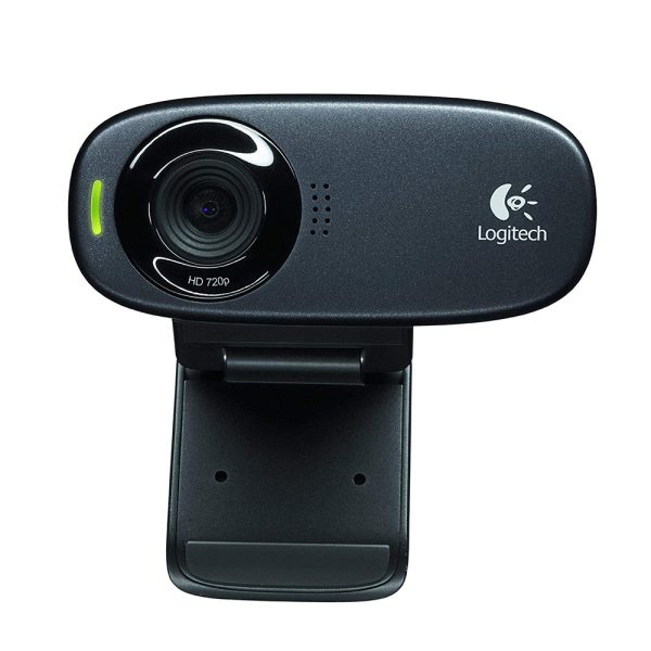 Logitech C310 Webcam (Black, HD, 720p)