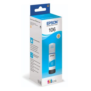 Epson Μελάνι Inkjet 106 Cyan (C13T00R240) (EPST00R240)Epson Μελάνι Inkjet 106 Cyan (C13T00R240) (EPST00R240)