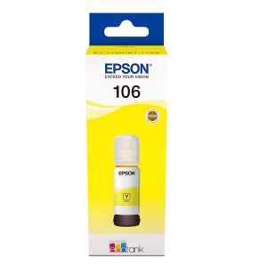 Epson Μελάνι Inkjet 106 Yellow (C13T00R440) (EPST00R440)Epson Μελάνι Inkjet 106 Yellow (C13T00R440) (EPST00R440)