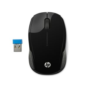 HP 200 Black Wireless MouseHP 200 Black Wireless Mouse