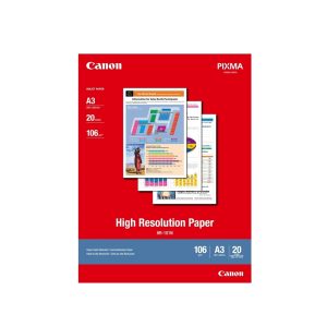 High Resolution Paper CANON A3 106g/m² 20 Φύλλα (1033A006AB) (CAN-HR-101-A3)High Resolution Paper CANON A3 106g/m² 20 Φύλλα (1033A006AB) (CAN-HR-101-A3)