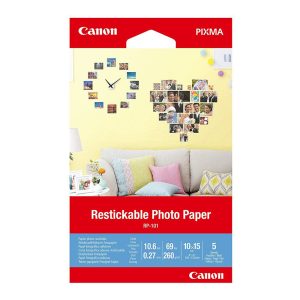 Canon RP-101 Restickable Photo Paper 4x6inch 5 sheets (3635C002AA) (CAN-RP-101)Canon RP-101 Restickable Photo Paper 4x6inch 5 sheets (3635C002AA) (CAN-RP-101)