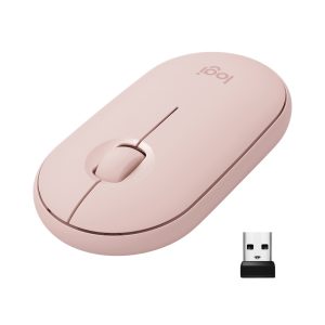 Logitech M350 Pebble Mouse Rose Wireless (910-005717) (LOGM350ROS)Logitech M350 Pebble Mouse Rose Wireless (910-005717) (LOGM350ROS)