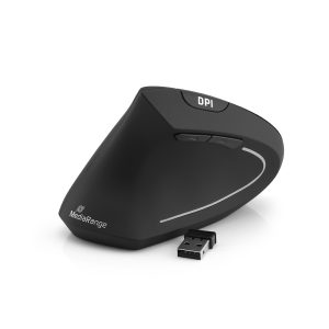 MediaRange Ergonomic 6-button wireless optical mouse for left-handers (Black, Wireless) (MROS233)MediaRange Ergonomic 6-button wireless optical mouse for left-handers (Black, Wireless) (MROS233)