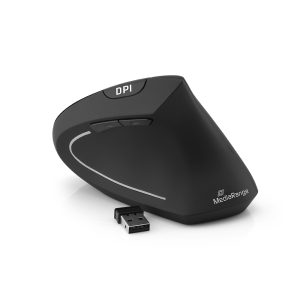 MediaRange Ergonomic 6-button wireless optical mouse for right-handers (Black, Wireless) (MROS232)MediaRange Ergonomic 6-button wireless optical mouse for right-handers (Black, Wireless) (MROS232)