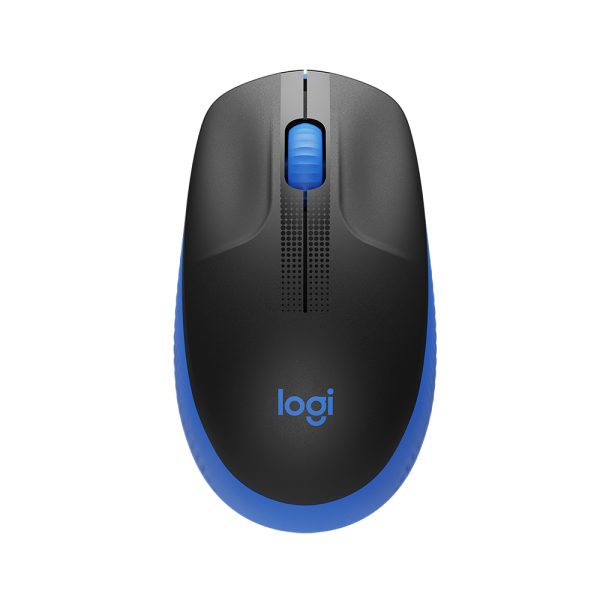 Logitech M190 Full-Size Wireless Mouse Blue (910-005907)