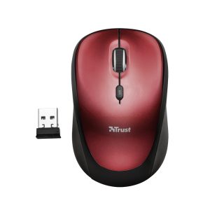 Trust Yvi Wireless Mouse - red (19522) (TRS19522)Trust Yvi Wireless Mouse - red (19522) (TRS19522)