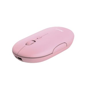 Trust Puck Rechargeable Bluetooth Wireless Mouse - pink (24125) (TRS24125)Trust Puck Rechargeable Bluetooth Wireless Mouse - pink (24125) (TRS24125)