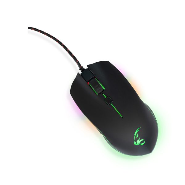 MediaRange wired Gaming-mouse with RGB-effect (MRGS201)