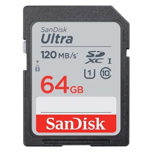 Sandisk Ultra® SDHC & SDXC UHS-I Memory Card 64GB (SDSDUN4-064G-GN6IN) (SANSDSDUN4-064G-GN6IN)Sandisk Ultra® SDHC & SDXC UHS-I Memory Card 64GB (SDSDUN4-064G-GN6IN) (SANSDSDUN4-064G-GN6IN)