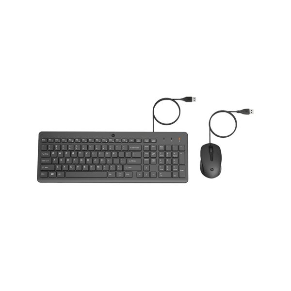 HP 150 Wired Mouse and Keyboard (240J7AA) (HP240J7AA)