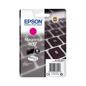 Epson 407 Magenta (C13T07U340) (EPST07U340)Epson 407 Magenta (C13T07U340) (EPST07U340)