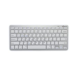 MediaRange Compact-sized Bluetooth 5.0 keyboard with 78 ultraflat keys Silver (MROS132-GR)MediaRange Compact-sized Bluetooth 5.0 keyboard with 78 ultraflat keys Silver (MROS132-GR)