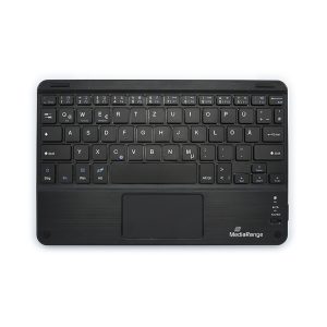 MediaRange Compact-sized Bluetooth Keyboard with 78 ultraflat keys and touchpad (Black) (MROS130-GR)MediaRange Compact-sized Bluetooth Keyboard with 78 ultraflat keys and touchpad (Black) (MROS130-GR)