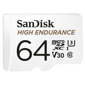 SanDisk® High Endurance microSD 64GB Card (SDSQQNR-064G-GN6IA) (SANSDSQQNR-064G-GN6IA)SanDisk® High Endurance microSD 64GB Card (SDSQQNR-064G-GN6IA) (SANSDSQQNR-064G-GN6IA)