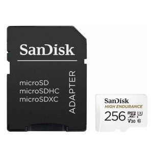 SanDisk® High Endurance microSD 256GB Card (SDSQQNR-256G-GN6IA) (SANSDSQQNR-256G-GN6IA)SanDisk® High Endurance microSD 256GB Card (SDSQQNR-256G-GN6IA) (SANSDSQQNR-256G-GN6IA)