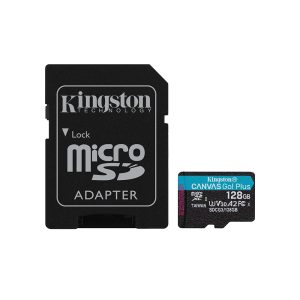 Kingston microSD Memory Card 128GB Canvas Go! Plus (SDCG3/128GB) (KINSDCG3/128GB)Kingston microSD Memory Card 128GB Canvas Go! Plus (SDCG3/128GB) (KINSDCG3/128GB)