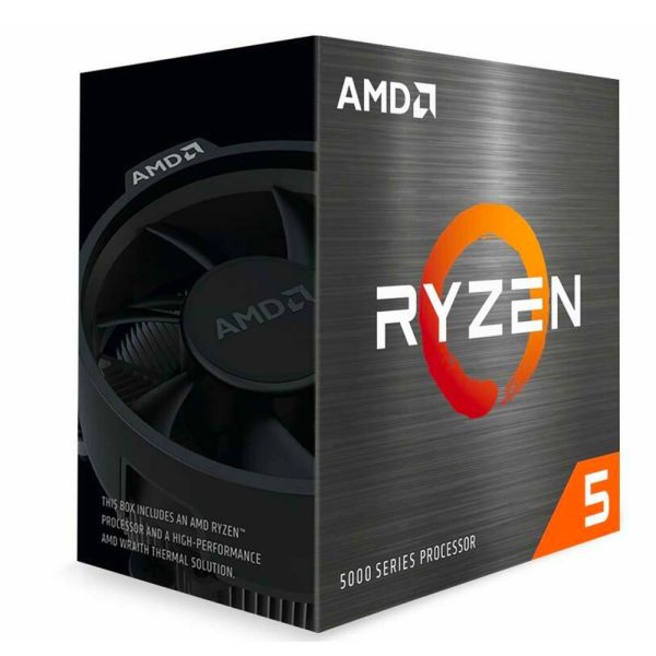 Επεξεργαστής AMD RYZEN 5 5600 Box AM4 (3,50Hz) with Wraith Spire cooler (100-100000927BOX) (AMDRYZ5-5600)