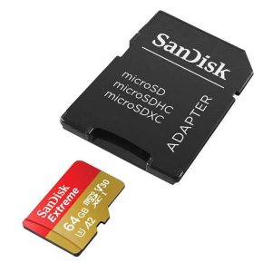 Sandisk Exrteme microSDXC UHS-I 128GB Card with Adapter (SDSQXAA-128G-GN6AA) (SANSDSQXAA-128G-GN6AA)Sandisk Exrteme microSDXC UHS-I 128GB Card with Adapter (SDSQXAA-128G-GN6AA) (SANSDSQXAA-128G-GN6AA)