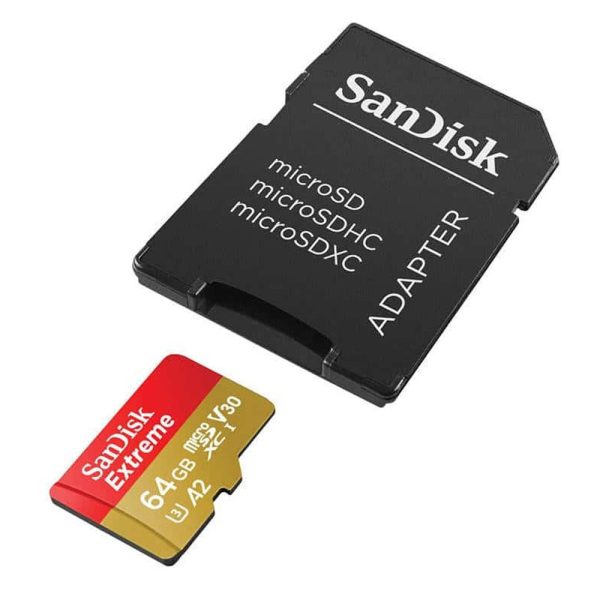Sandisk Exrteme microSDXC UHS-I 128GB Card with Adapter (SDSQXAA-128G-GN6AA) (SANSDSQXAA-128G-GN6AA)