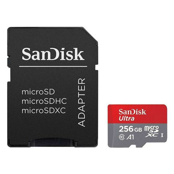 Sandisk Extreme Plus microSDHC 256GB Class 10 U3 V30 A1 UHS-I (SDSQXBD-256G-GN6MA)