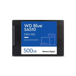 Western Digital Blue SA510 SATA SSD 500GB 2.5”/7mm Cased (WDS500G3B0A)Western Digital Blue SA510 SATA SSD 500GB 2.5”/7mm Cased (WDS500G3B0A)