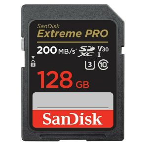 SanDisk 128GB Extreme PRO SDXC UHS-I Memory Card (SDSDXXD-128G-GN4IN) (SANSDSDXXD-128G-GN4IN)SanDisk 128GB Extreme PRO SDXC UHS-I Memory Card (SDSDXXD-128G-GN4IN) (SANSDSDXXD-128G-GN4IN)
