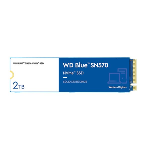 Western Digital Δίσκος SSD SN570 2TB M.2 2280 PCIe Gen3x4 (WDS200T3B0C)