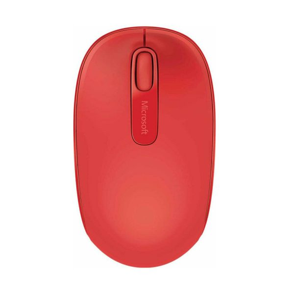 Microsoft Mouse Mobile 1850  (Red, Wireless) (U7Z-00033) (MICU7Z-00033)