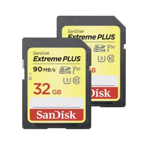 SanDisk 32GB Extreme UHS-I SDHC Memory Card (2-Pack) (SDSDXVT-032G-GNCI2) (SANSDSDXVT-032G-GNCI2)SanDisk 32GB Extreme UHS-I SDHC Memory Card (2-Pack) (SDSDXVT-032G-GNCI2) (SANSDSDXVT-032G-GNCI2)