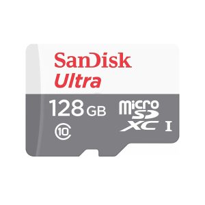 Sandisk Ultra microSDXC UHS-I 128GB Card with Adapter (SDSQUNR-128G-GN6MN) (SANSDSQUNR-128G-GN6MN)Sandisk Ultra microSDXC UHS-I 128GB Card with Adapter (SDSQUNR-128G-GN6MN) (SANSDSQUNR-128G-GN6MN)