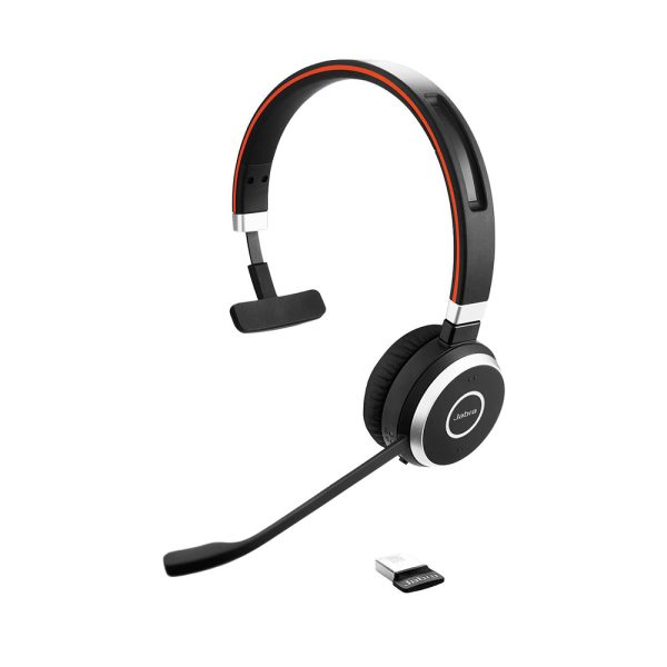 Jabra Evolve 65 MS Mono On Ear Multimedia Ακουστικά με μικροφωνο και σύνδεση USB-A (6593-823-309) (JAB6593-823-309)
