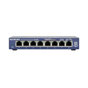 NetGear Unmanaged L2 Switch με 8 Θύρες Gigabit (1Gbps) Ethernet (GS108GE) (NETGS108GE)NetGear Unmanaged L2 Switch με 8 Θύρες Gigabit (1Gbps) Ethernet (GS108GE) (NETGS108GE)