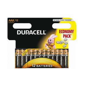 Duracell Αλκαλικές Μπαταρίες AAA 1.5V 12τμχ (DRAAALR03)(DURDRAAALR03)Duracell Αλκαλικές Μπαταρίες AAA 1.5V 12τμχ (DRAAALR03)(DURDRAAALR03)
