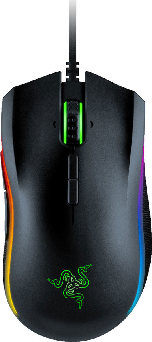 Razer Mamba Elite RGB Gaming Mouse 16000 DPI Black (RZ01-02560100-R3M1) (RAZRZ01-02560100-R3M1)