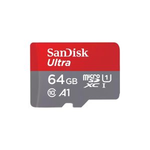 Sandisk Ultra microSDXC 64GB Class 10 U1 A1 UHS-I 140MB/s (SDSQUAB-064G-GN6MA) (SANSDSQUAB-064G-GN6MA)Sandisk Ultra microSDXC 64GB Class 10 U1 A1 UHS-I 140MB/s (SDSQUAB-064G-GN6MA) (SANSDSQUAB-064G-GN6MA)