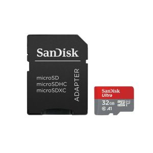 Sandisk Ultra microSDHC UHS-I 32GB With Adapter (SDSQUA4-032G-GN6IA) (SANSDSQUA4032GGN6IA)Sandisk Ultra microSDHC UHS-I 32GB With Adapter (SDSQUA4-032G-GN6IA) (SANSDSQUA4032GGN6IA)