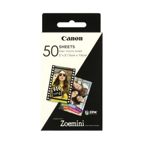 CANON Zink Photo paper 2x3inch (50 sheets) (3215C002AB) (CANZINK50)CANON Zink Photo paper 2x3inch (50 sheets) (3215C002AB) (CANZINK50)