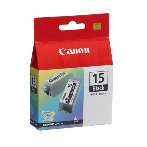 Canon Μελάνι Inkjet BCI-15B Twin Pack Black (8190A002)Canon Μελάνι Inkjet BCI-15B Twin Pack Black (8190A002)
