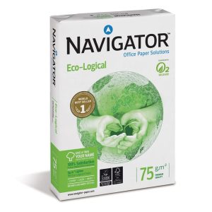 Επαγγελματικό Χαρτί Εκτύπωσης Navigator (Eco-Logical) A4 75g/m² 500 Φύλλα (NVG330970)Επαγγελματικό Χαρτί Εκτύπωσης Navigator (Eco-Logical) A4 75g/m² 500 Φύλλα (NVG330970)