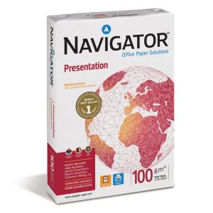 Επαγγελματικό Χαρτί Εκτύπωσης Navigator (Presentation) A4 100g/m² 500 Φύλλα (NVG330966)Επαγγελματικό Χαρτί Εκτύπωσης Navigator (Presentation) A4 100g/m² 500 Φύλλα (NVG330966)