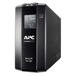 APC UPS Pro BR 900VA Back-Ups 6 Outlets, AVR, LCD Interface (BR900MI) (APCBR900MII)APC UPS Pro BR 900VA Back-Ups 6 Outlets, AVR, LCD Interface (BR900MI) (APCBR900MII)