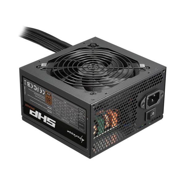 Sharkoon SHP 500W Power Supply Full Wired 80 Plus Bronze (22951377) (SHR22951377)