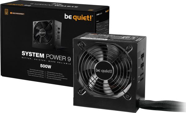Be Quiet System Power 9 500W Τροφοδοτικό Υπολογιστή Full Wired 80 Plus Bronze